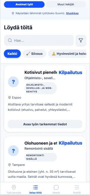 Find work